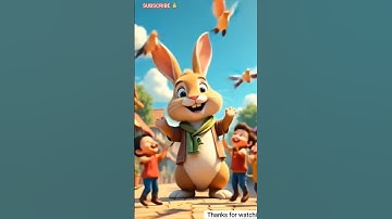 The story of the rabbit and Tortoise #rabbit #tortoise #shorts #ai #youtubeshorts #youtubeshorts