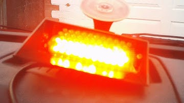 New item - 66 led multi pattern led screen bar in amber