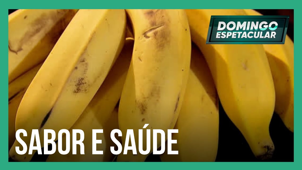 Mitos e Verdades : conheça os múltiplos benefícios da banana - RecordTV -  R7 Domingo Espetacular