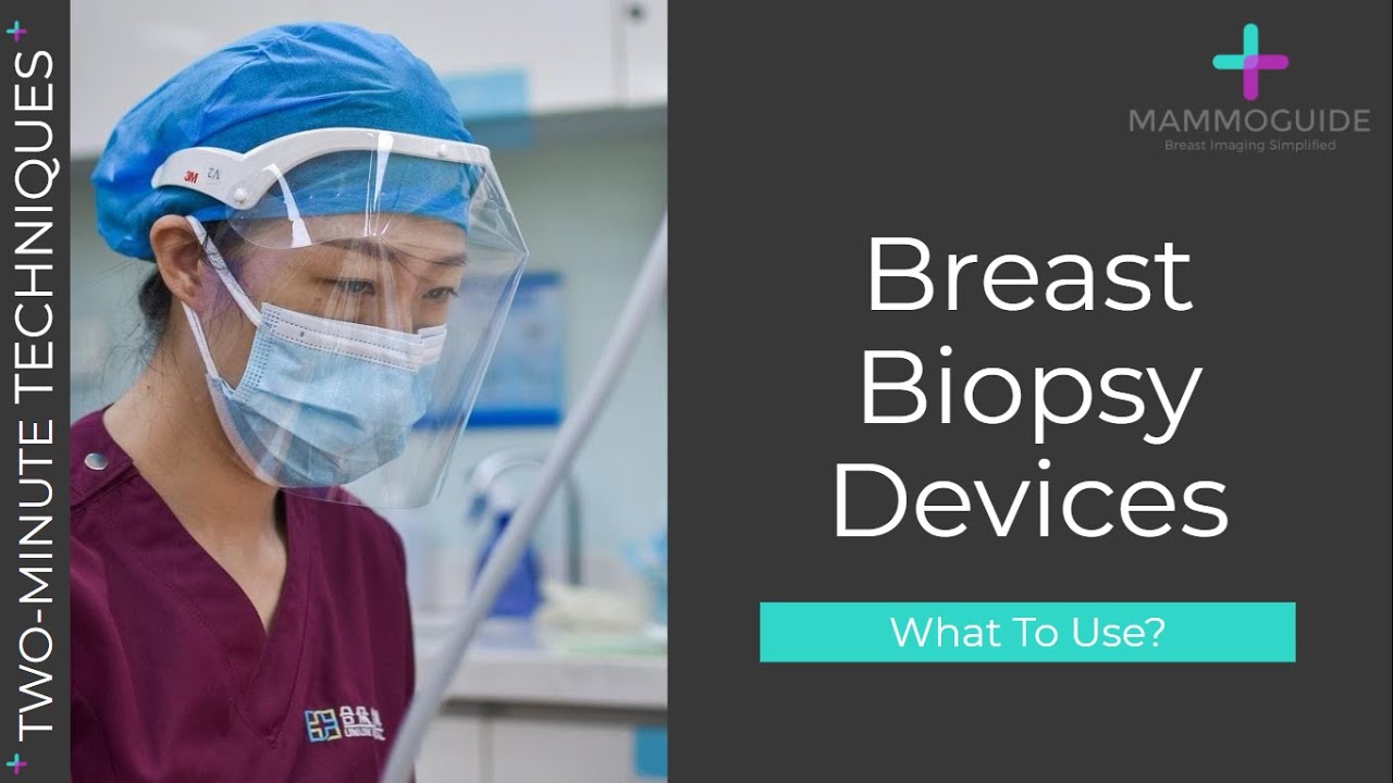 Two Minute Techniques Breast Biopsy Devices YouTube