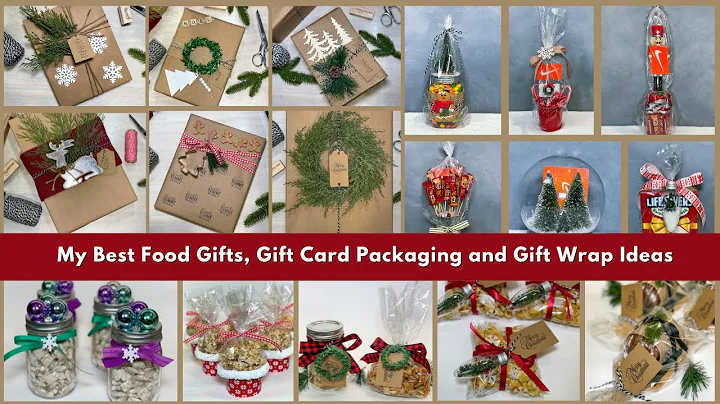 Christmas Food Gifts, Gift Card Packaging & Gift Packaging ideas