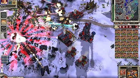 C&C Red Alert 3 - Remix - 1 + 2 AI vs.3 Brutal AI