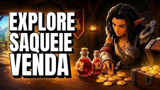 VENDENDO TODO O LOOT de DUNGEONS para FICAR RICO!! • Fell & Sell