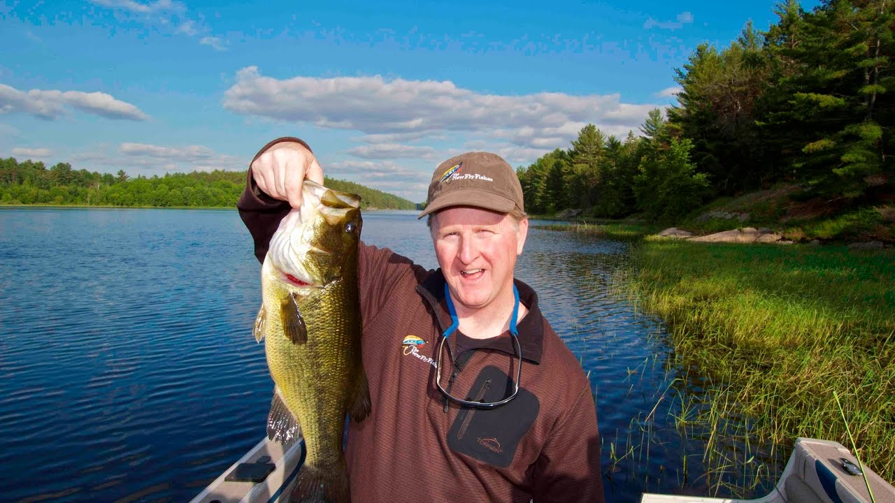 How to Catch Bass on a Fly (Southern Ontario) 