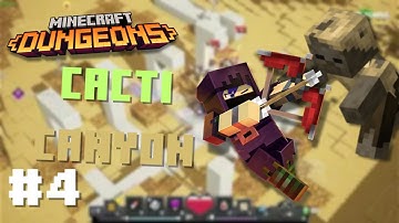 Minecraft Dungeons - Cacti Canyon - Nintendo Switch - Playthrough (No Commentary)