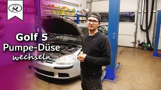 Golf 5 Pumpe Düse wechseln | Change Golf 5 pump nozzle | VitjaWolf | Tutorial | HD |