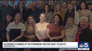 Neighbors left stunned after suburban doctor shot to death