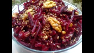Класс! Салат из сырой свёклы с жареным луком! Класс! Салат из сырой свёклы с жареным луком!