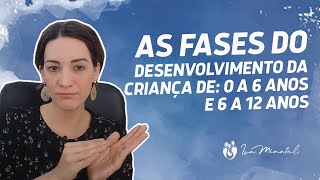 As fases do desenvolvimento da criança: 0 a 6 anos e 6 a 12 anos - Manhãs Sem Limites - Isa Minatel