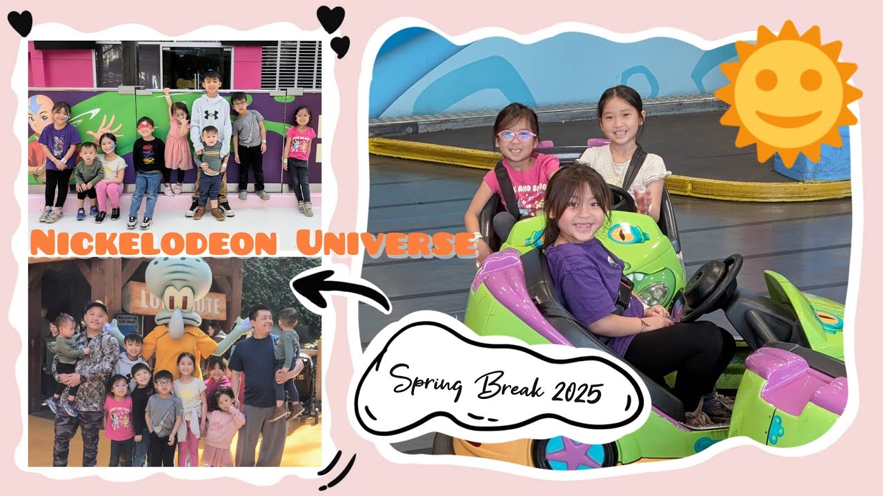 Our Spring Break! Mall of America! Nickelodeon Universe! - YouTube