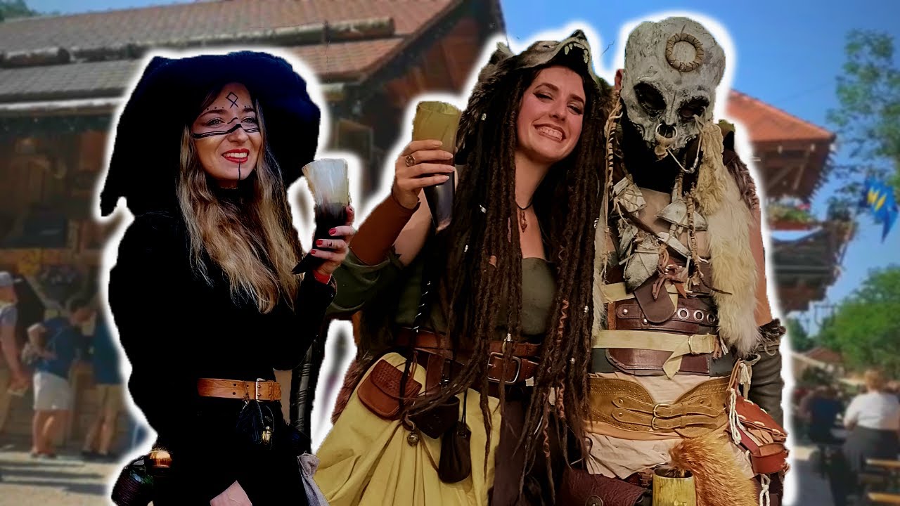 Vlog Les Grandes Médiévales d'Andilly jour 1 ( on est mort de chaud 🥵) PARTIE 2