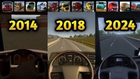 Evolution of Android/IOS Truck simulator Games