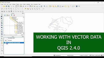 QGIS Tutorial Mod 7 ।। part I Working with vector data