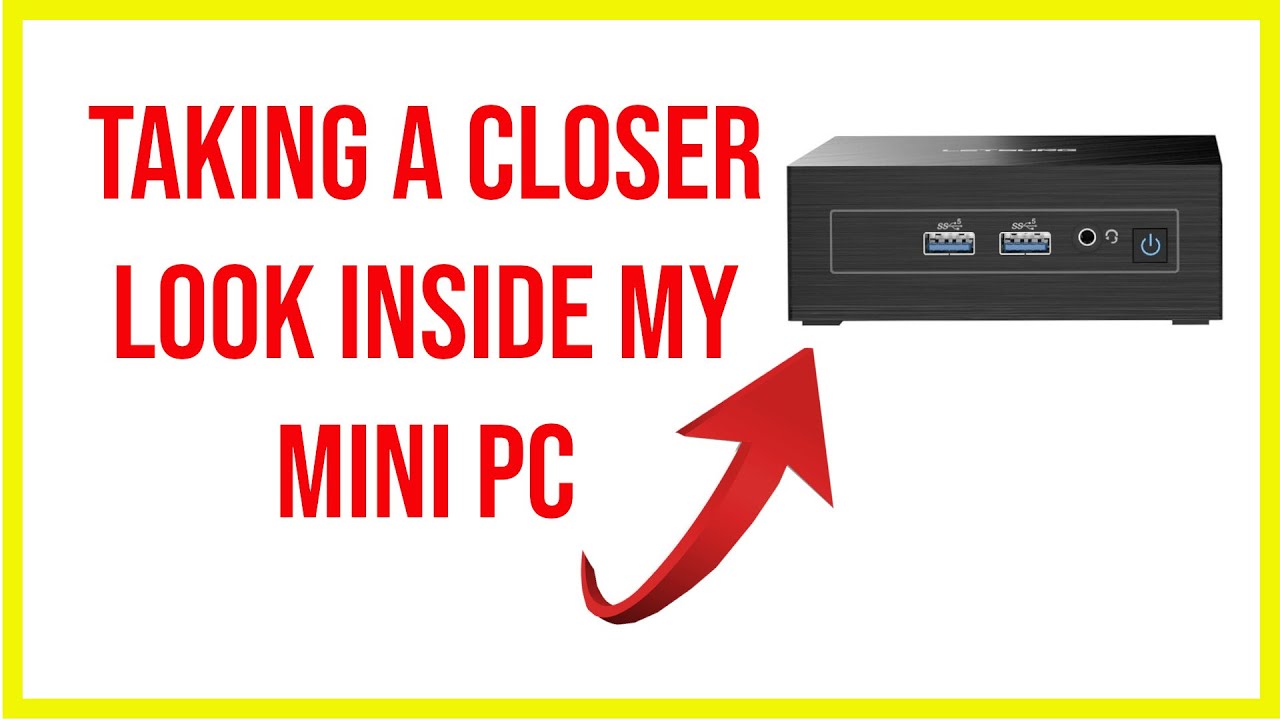 🔺 taking a closer look inside my mini pc...let's take it apart to check ...