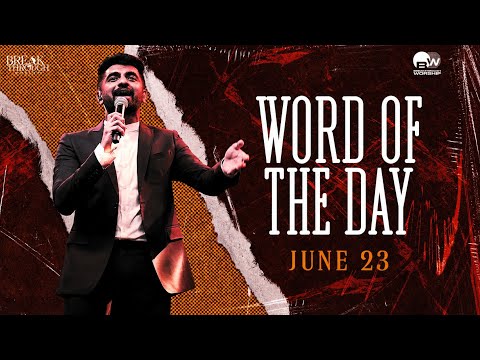Do Not Take Revenge | Word Of The Day | Benny John Joseph