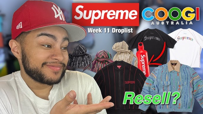 DropsByJay on X: Supreme Week 11 Guide Here are the retail prices and  droplist for this weeks Supreme release. Dropping Thursday, November 10th  at 11am Est/17:00 CEST/16:00 GMT. Chicago store images and