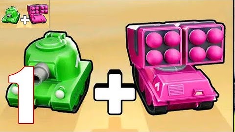 MERGE GUN RUN - ALL LEVELS AND ALL TABKS GAMEPLAY PART-1