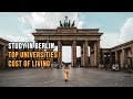 Study in Berlin | Top Universities | Cost of living