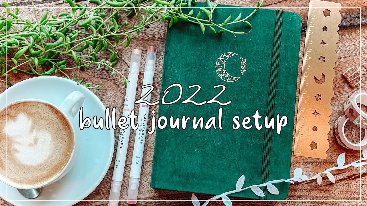 2022 bullet journal setup - YouTube