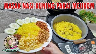 Yellow Rice Recipe using Mejikom is simple, easy and delicious