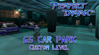 Perfect Dark N64 - G5 Car Park - Perfect Agent (Custom level)