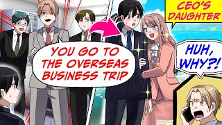 Assigned to Business Trip Abroad Everyone Hates! But I'm Paired with CEO Daughter…[RomCom Manga Dub]