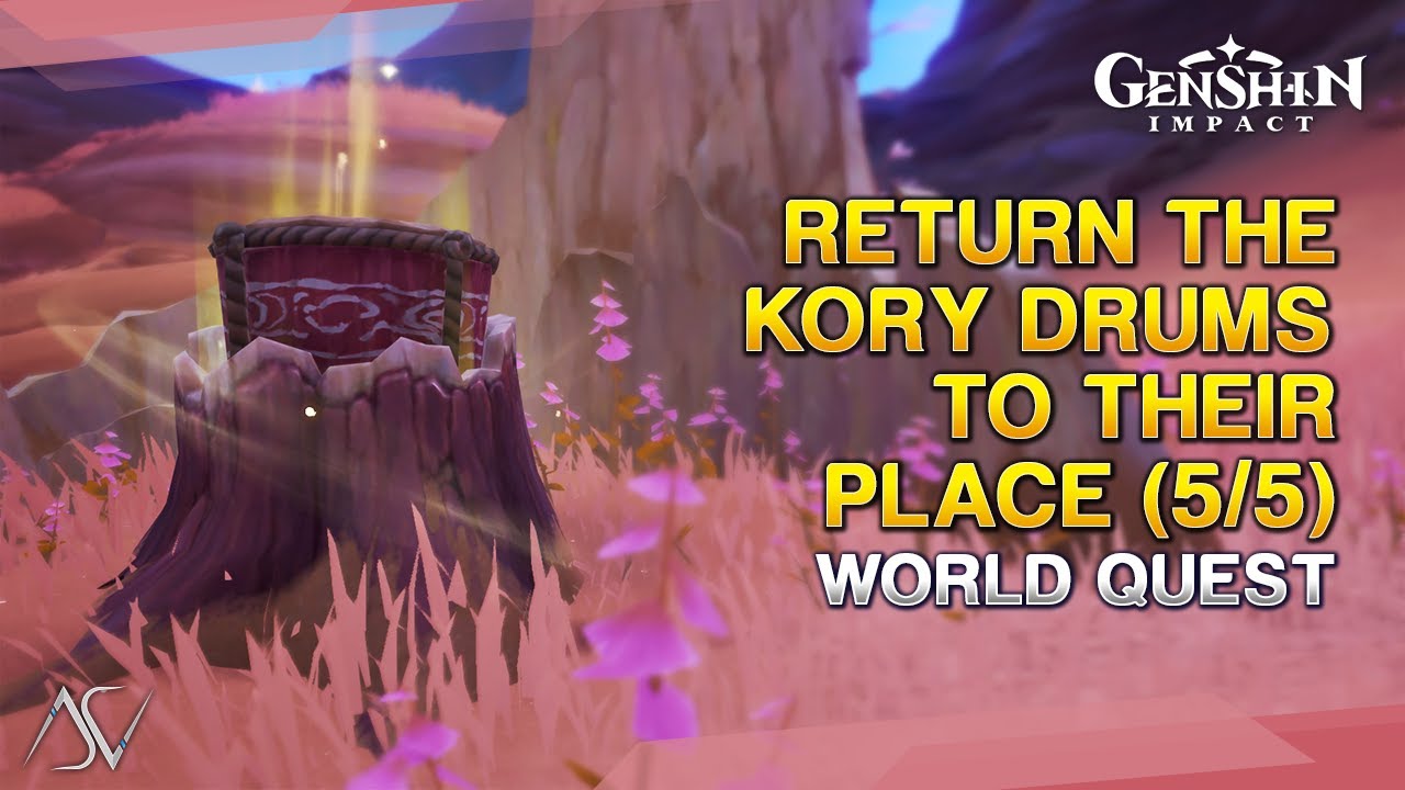 Return the Kory Drums to their place (5/5) World Quest Genshin