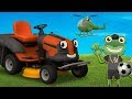 Maisie The Lawn Mower Visits Gecko’s Garage | Learn Shapes For Kids