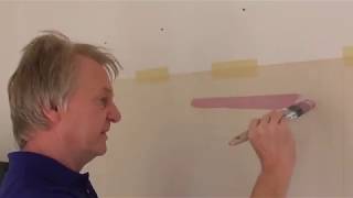 How to Cut in Straight Lines With a Paint Brush by Aubrey's Absolute Decorating 115,894 views 4 years ago 7 minutes, 57 seconds