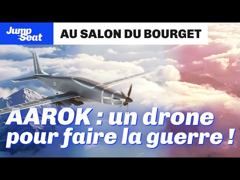 AAROK : le plus gros drone français 🇫🇷 - #jumpseat au @SalonDuBourget