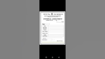 Ksou assignment front page