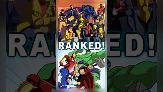 Top 5 Best Marvel Cartoons! #marvel #ranked #fyp