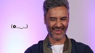 taika waititi being chaotic and cute for 4 minutes straight