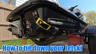 jet ski tie downs