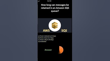 AWS SQS| How long can messages be retained in an Amazon SQS queue?