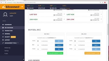 How to send Coinbase to Bitconnect Tutorial