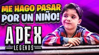 CUANDO me HAGO PASAR por UN NIÑO y ME HAGO 4000 de DAÑO en APEX LEGENDS
