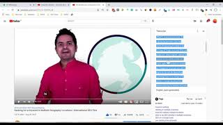 YouTube Video Transcript Download without Any Tool