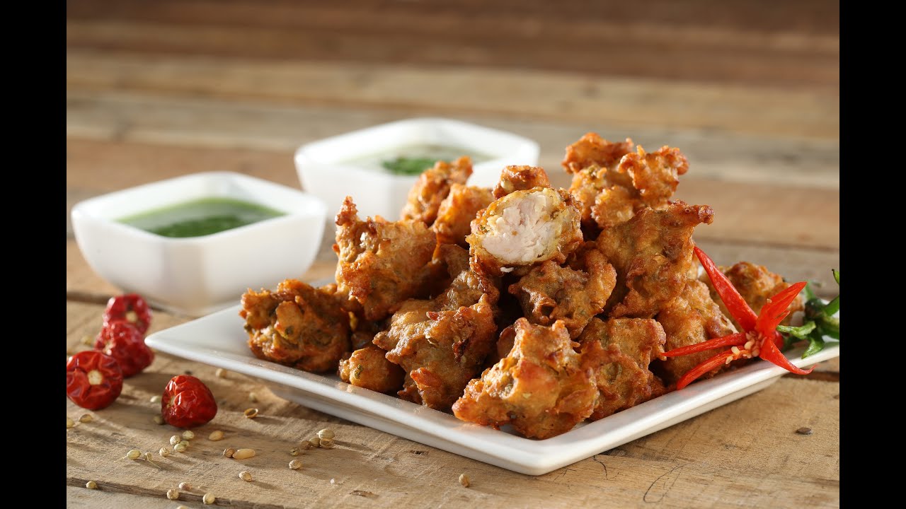 The delicious Chicken Pakora. 