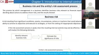 #Assurance_Certificate_Level_MCQ_Based_Class|#Chapter_05 Part-2|#Introduction_to_internal_control|
