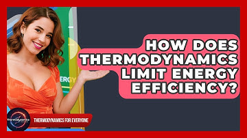 How Does Thermodynamics Limit Energy Efficiency? - Thermodynamics For Everyone