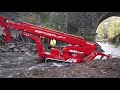 Spiderlift river invasion with the teupen leo 30t