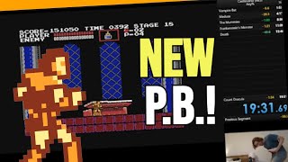 Castlevania NES Speedrun 19:31 (1CC)