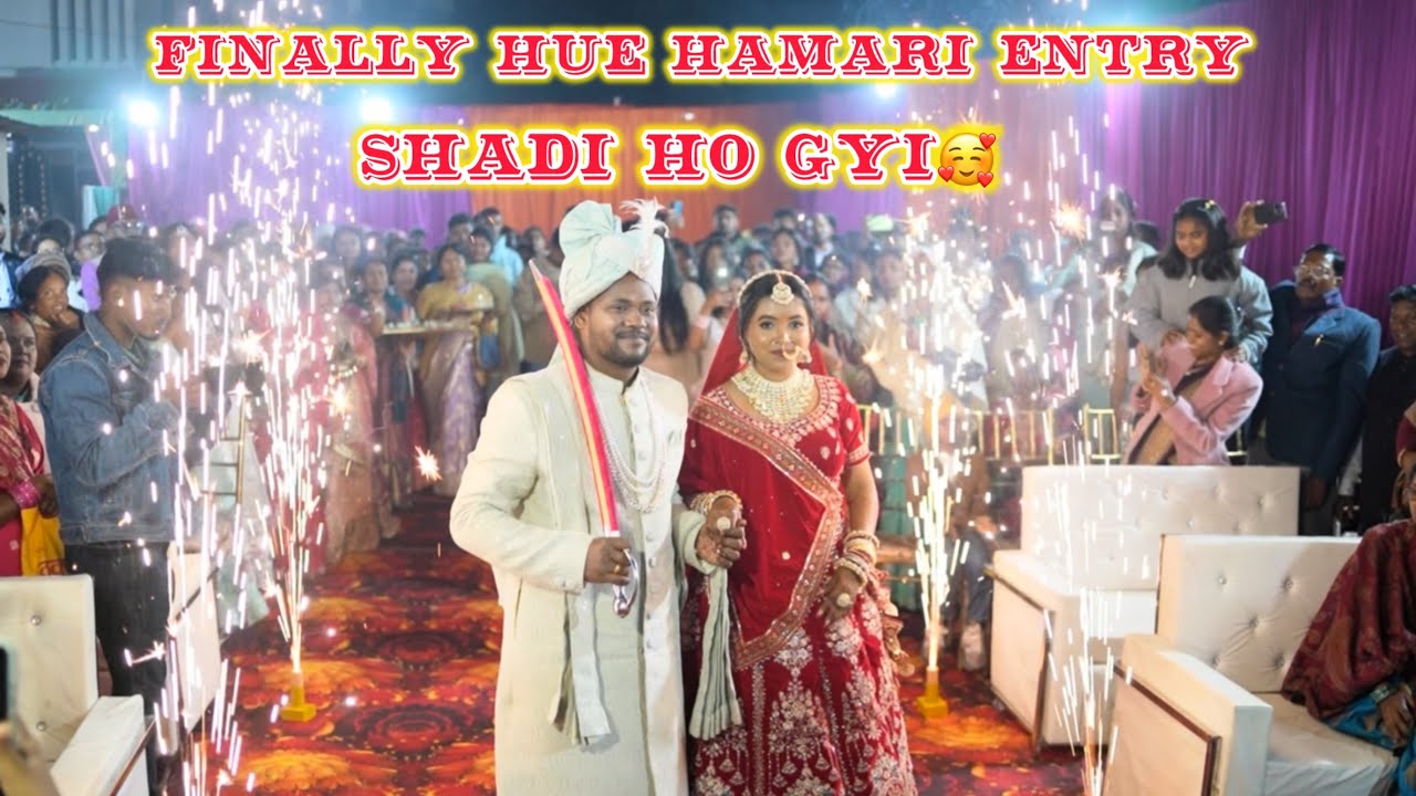 Finally hue hamari entry😍Shadi ho gyi🥰||Neetu weds Shyam|| 