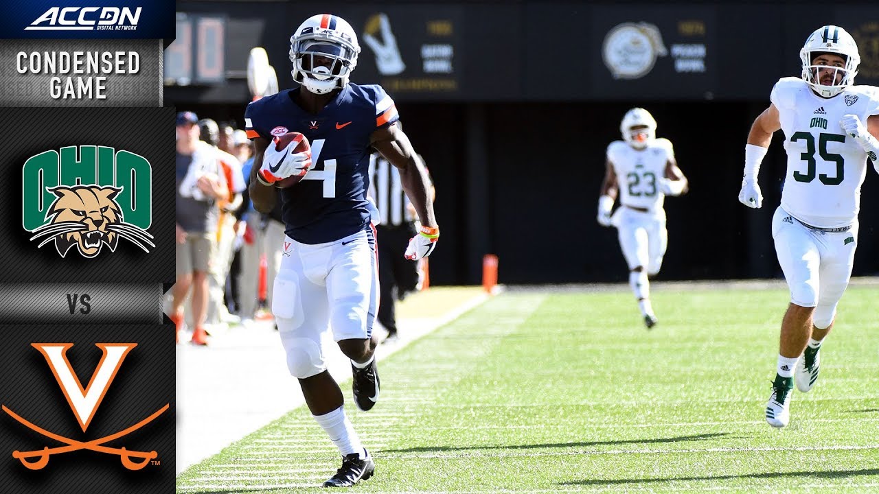 Ohio vs. Virginia Condensed Game | 2018 ACC Football