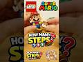 How Many Steps? 1-2-3! Monty Mole #legomario #lego #supermario #nintendo #funny