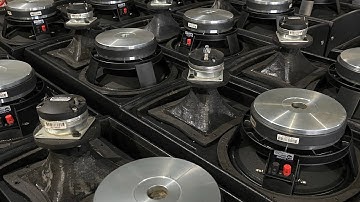 Driver RCF - Made in: ITALIA xịn nó phải như này chứ... Mua được loa xịn không phải đơn giản...