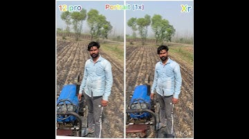 Iphone 12 pro vs  iPhone XR camera comparision short video #trending #camera #comparison #12pro