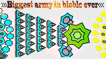Bloble.io | ►!!! BEST BUILD EVER !!!◀ | BIGGEST ARMY Blobleio | Strategy Bloble like Master Gaming