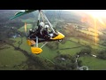 Flying in a Microlight over Snowdon